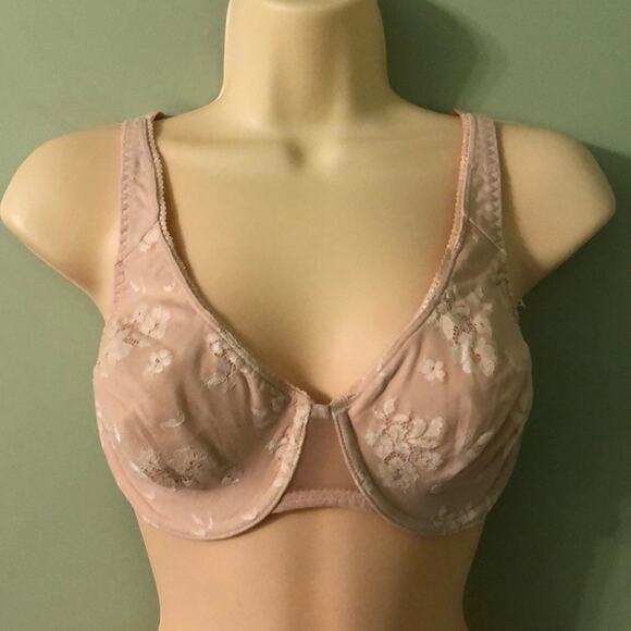 Lot of 2 36C bras beige Olga black Maidenform Woman Underwire - Picture 6 of 6